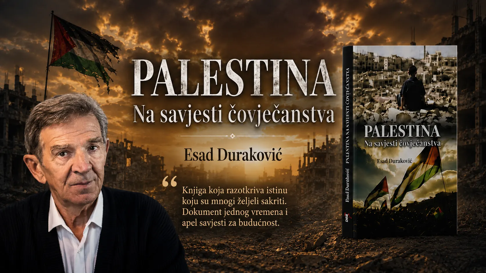 Palestina na savjesti čovječanstva, Esad Duraković