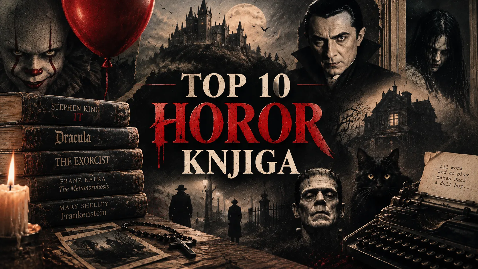 10 najboljih horor knjiga